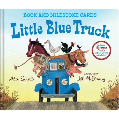 Little Blue Truck Milestone Edition - Board Book