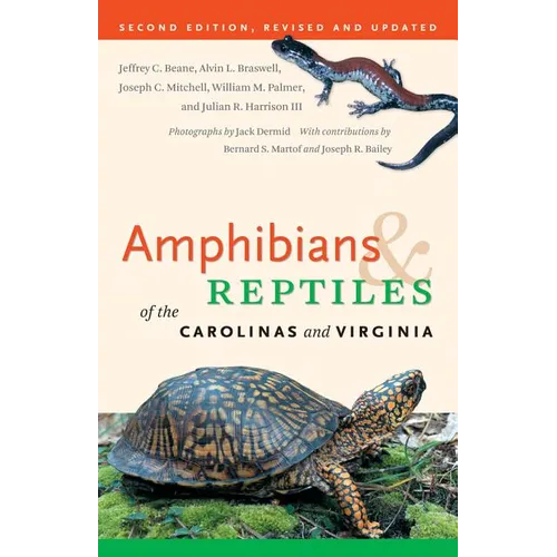 Amphibians & Reptiles of the Carolinas and Virginia - Paperback