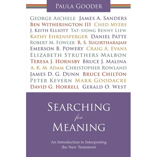 Searching for Meaning: An Introduction to Interpreting the New Testament. Paula Gooder - Paperback