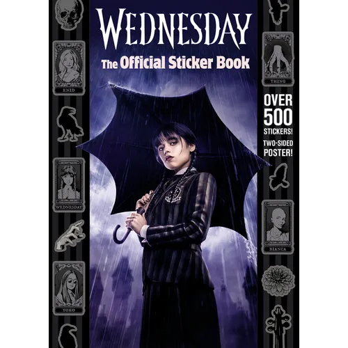 Wednesday the Official Sticker Book - Paperback