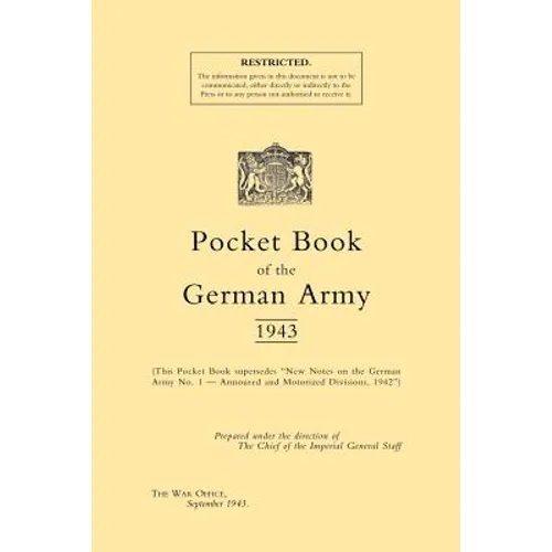 Pocket Book of the German Army 1943 - Paperback