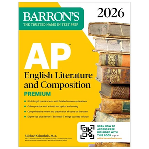 AP English Literature and Composition Premium, 2026: Prep Book with 8 Practice Tests + Online Practice - Paperback