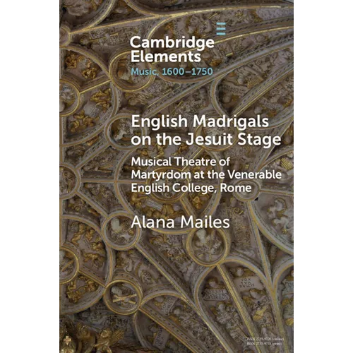 English Madrigals on the Jesuit Stage - Paperback