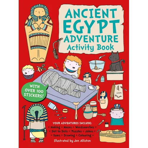 Ancient Egypt Adventure Activity Book - Paperback