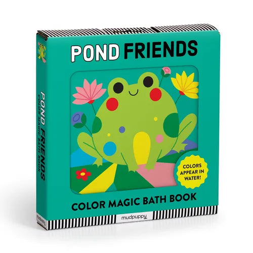 Pond Friends Color Magic Bath Book - Vinyl-bound