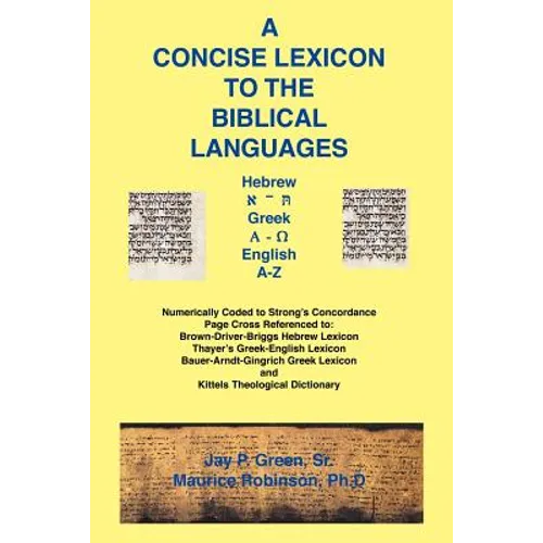 Concise Lexicon to the Biblical Languages - Paperback