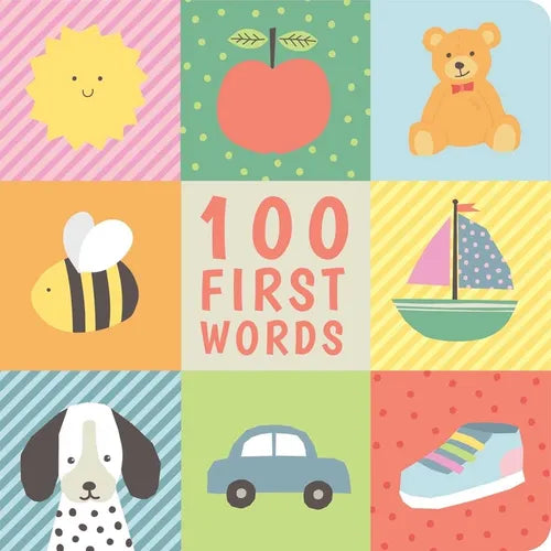 100 First Words: Padded Learning Book - Board Book