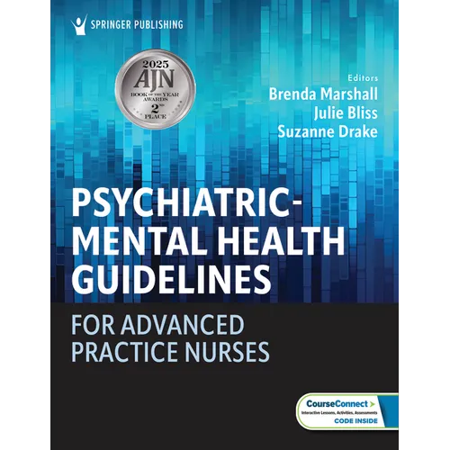 Psychiatric-Mental Health Guidelines for Advanced Practice Nurses - Paperback
