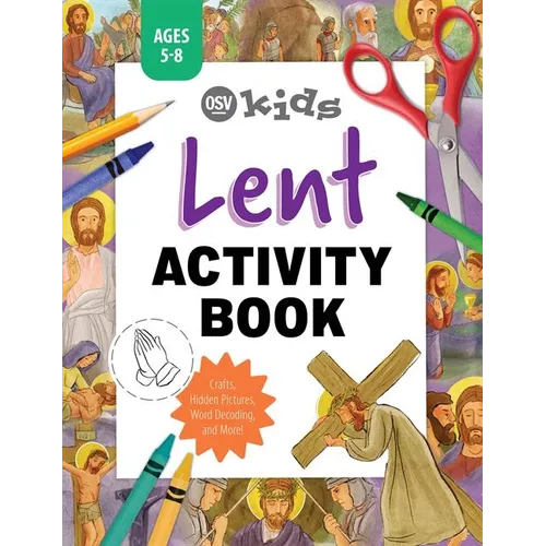 OSV Kids Lent Activity Book - Paperback