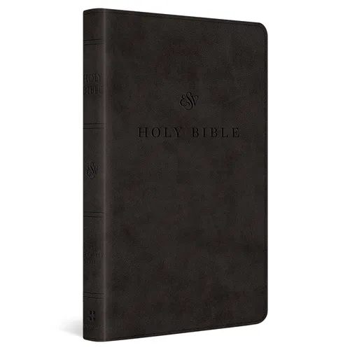ESV Premium Church Bible, Red Letter (Trutone, Black) - Imitation Leather