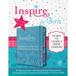 Inspire Bible for Girls NLT - Imitation Leather