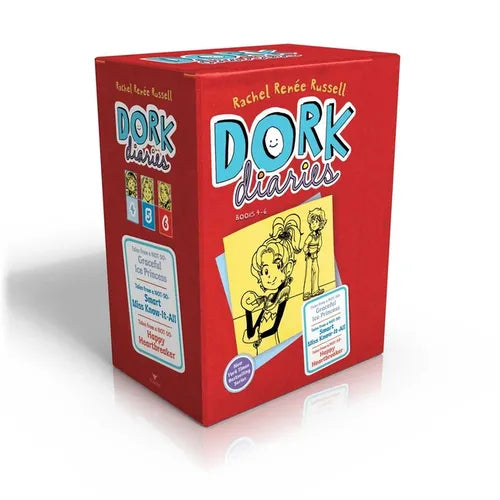 Dork Diaries Boxed Set (Books 4-6): Dork Diaries 4; Dork Diaries 5; Dork Diaries 6 - Hardcover
