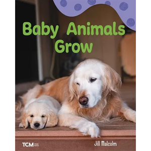 Baby Animals Grow: A Wordless Nonfiction Book - Paperback
