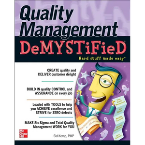 Quality Management Demystified - Paperback