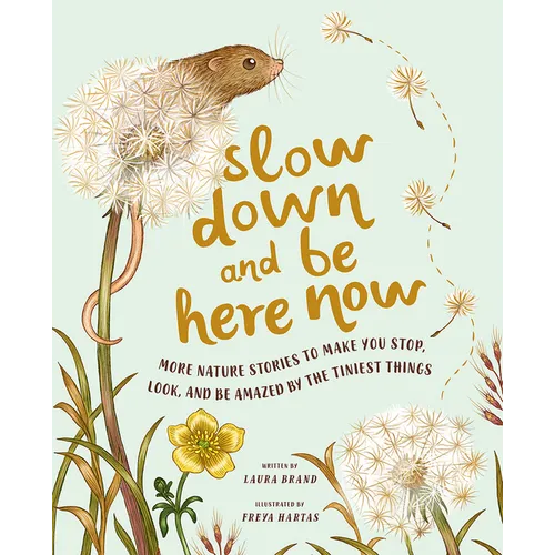 Slow Down and Be Here Now: More Nature Stories to Make You Stop, Look, and Be Amazed by the Tiniest Things - Hardcover
