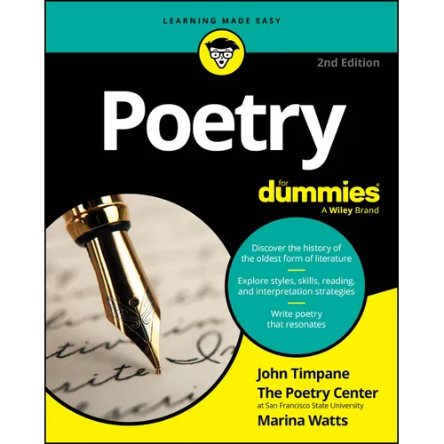 Poetry for Dummies - Paperback