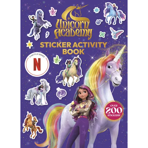 Unicorn Academy Sticker Activity Book - Paperback