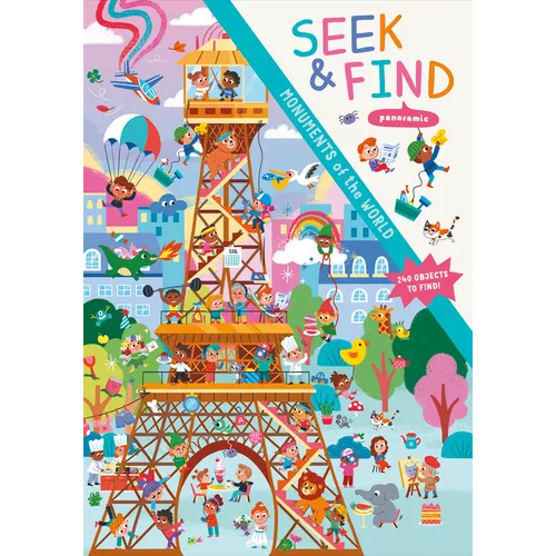 Monuments of the World: Panoramic Seek & Find - Hardcover