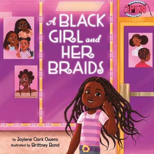 A Black Girl and Her Braids - Hardcover