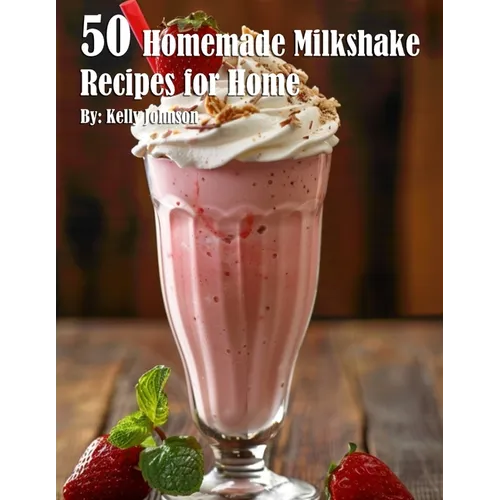 50 Homemade Milkshake Recipes for Home - Paperback
