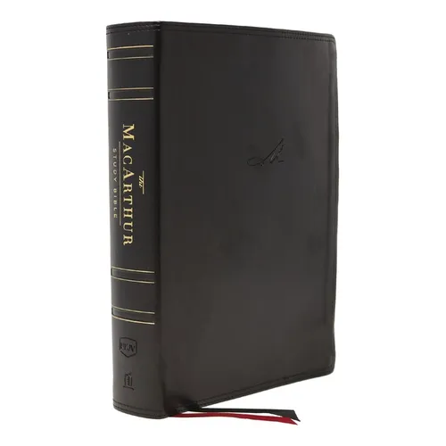 Nkjv, MacArthur Study Bible, 2nd Edition, Leathersoft, Black, Comfort Print: Unleashing God's Truth One Verse at a Time - Imitation Leather