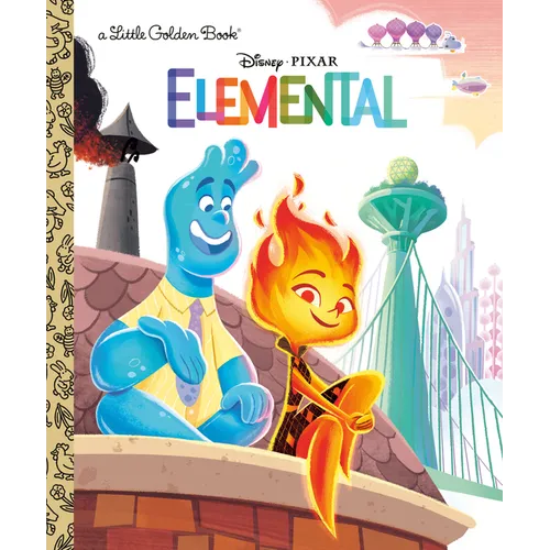Disney/Pixar Elemental Little Golden Book (Disney/Pixar Elemental) - Hardcover