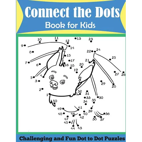 Connect the Dots Book for Kids - Paperback