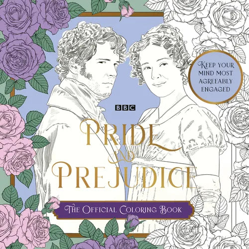 BBC Pride and Prejudice: The Official Coloring Book - Paperback