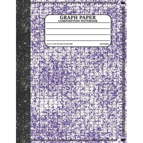 Graph Paper Composition Notebook: Math and Science Lover Graph Paper Cover Watercolor (Quad Ruled 4 squares per inch, 100 pages) Birthday Gifts For Ma - Paperback