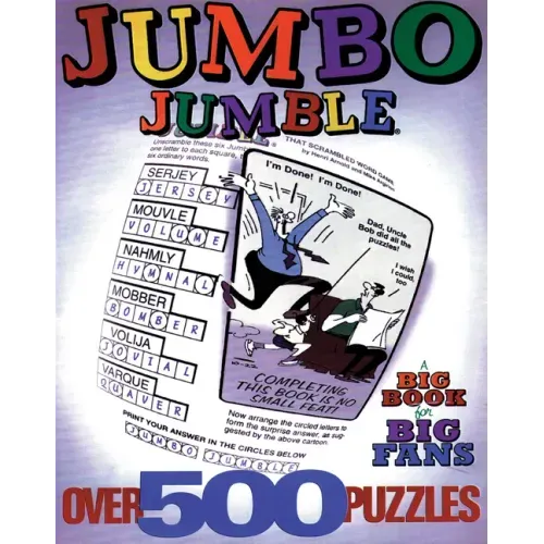 Jumbo Jumble(r): A Big Book for Big Fans - Paperback