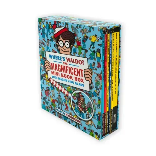 Where's Waldo? the Magnificent Mini Boxed Set: (A Compact, Travel-Sized Box Set of 5 Hidden Object Activity Books, Packed with Search & Find Puzzle Ad - Boxed Set