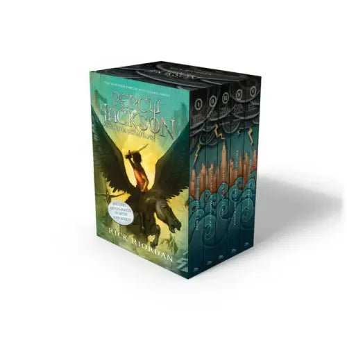 Percy Jackson and the Olympians 5 Book Paperback Boxed Set (W/Poster) - Paperback