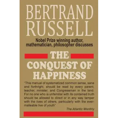 The Conquest of Happiness - Paperback
