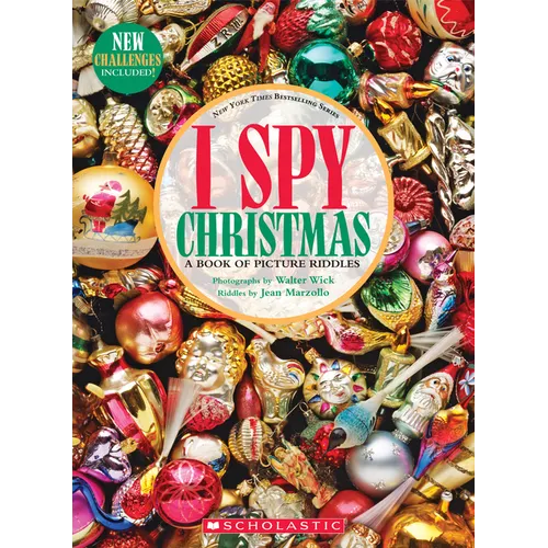 I Spy Christmas: A Book of Picture Riddles - Hardcover