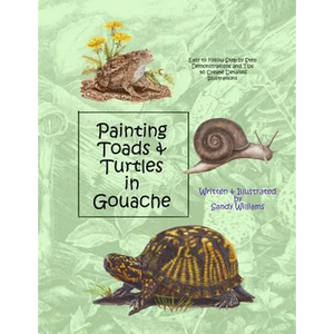 Painting Toads & Turtles in Gouache - Paperback