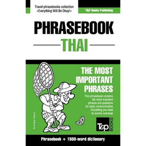 English-Thai phrasebook and 1500-word dictionary - Paperback