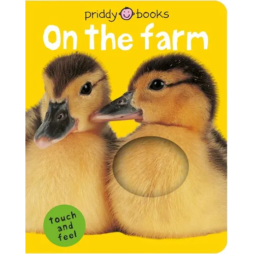 On the Farm (Bright Baby Touch and Feel): A First Sensory Tactile Book - Board Book