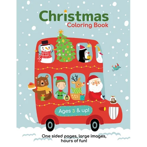 Christmas Coloring Book for Kids Ages 3-6! - Paperback