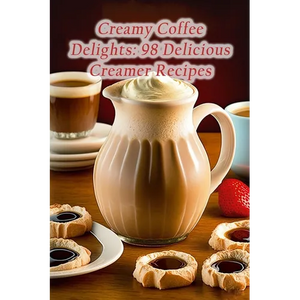 Creamy Coffee Delights: 98 Delicious Creamer Recipes - Paperback