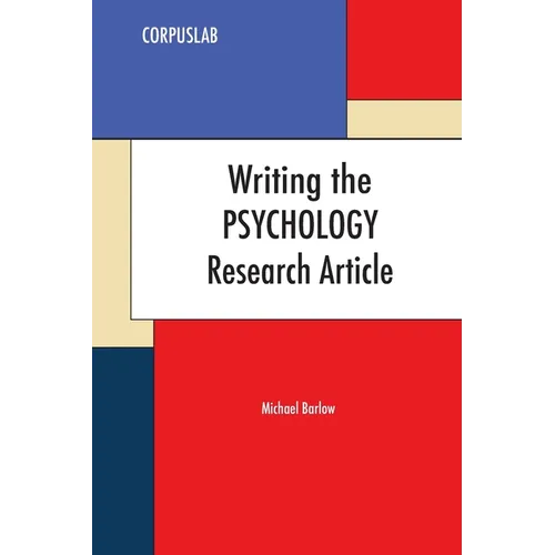 Writing the Psychology Research Article - Paperback