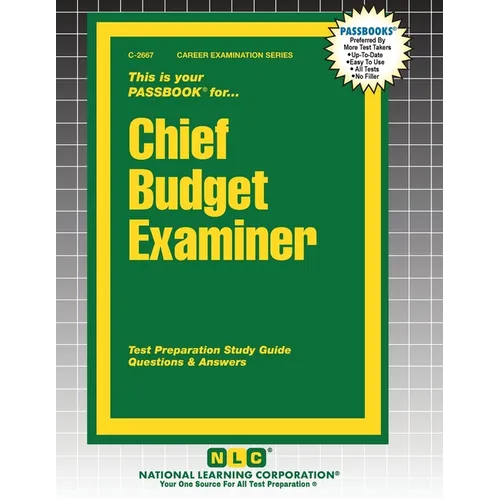 Chief Budget Examiner - Paperback