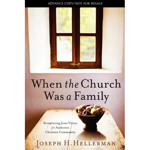 When the Church Was a Family: Recapturing Jesus' Vision for Authentic Christian Community - Paperback