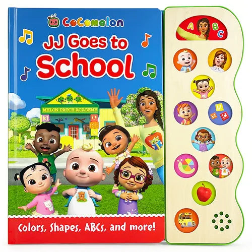 Cocomelon Jj Goes to School - Board Book