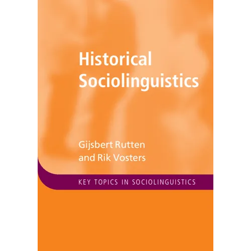 Historical Sociolinguistics - Paperback