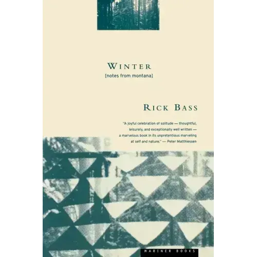 Winter: Notes from Montana - Paperback
