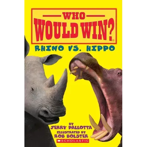 Rhino vs. Hippo (Who Would Win?) - Paperback
