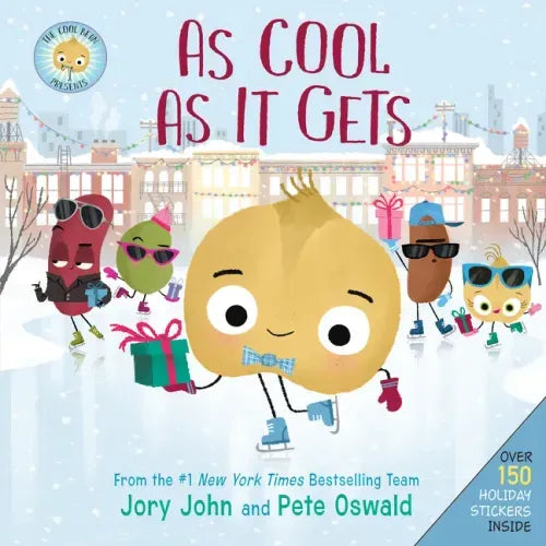The Cool Bean Presents: As Cool as It Gets: Over 150 Stickers Inside! a Christmas Holiday Book for Kids - Hardcover