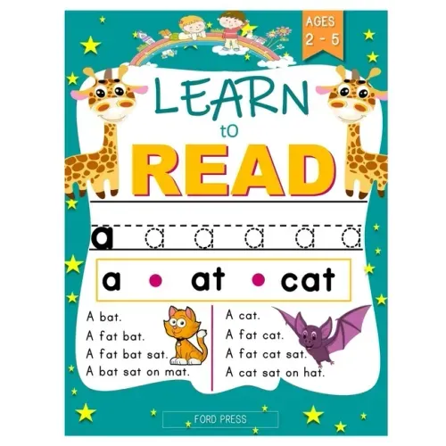 Learn to Read Phonic Activity Workbook: Teach Your Child to Read with our Easy Lessons, Words and Phonics Activity Workbook for Beginning Readers Ages - Paperback
