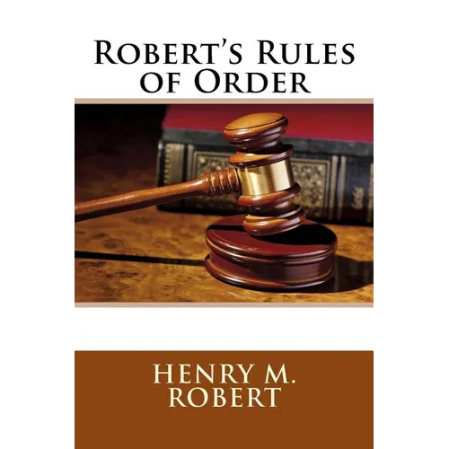 Robert's Rules of Order - Paperback