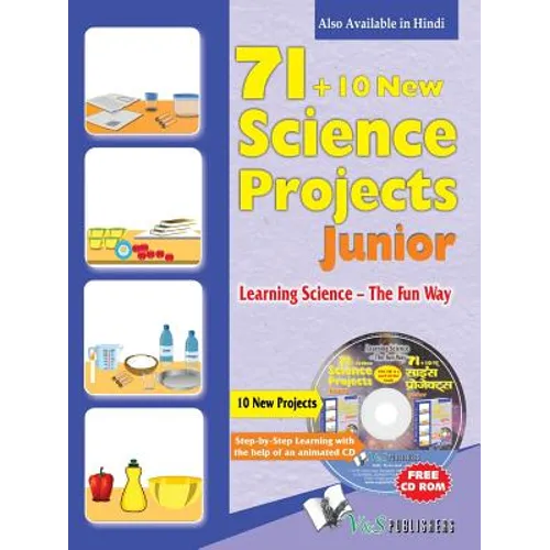 71+10 New Science Project Junior (with CD) - Paperback